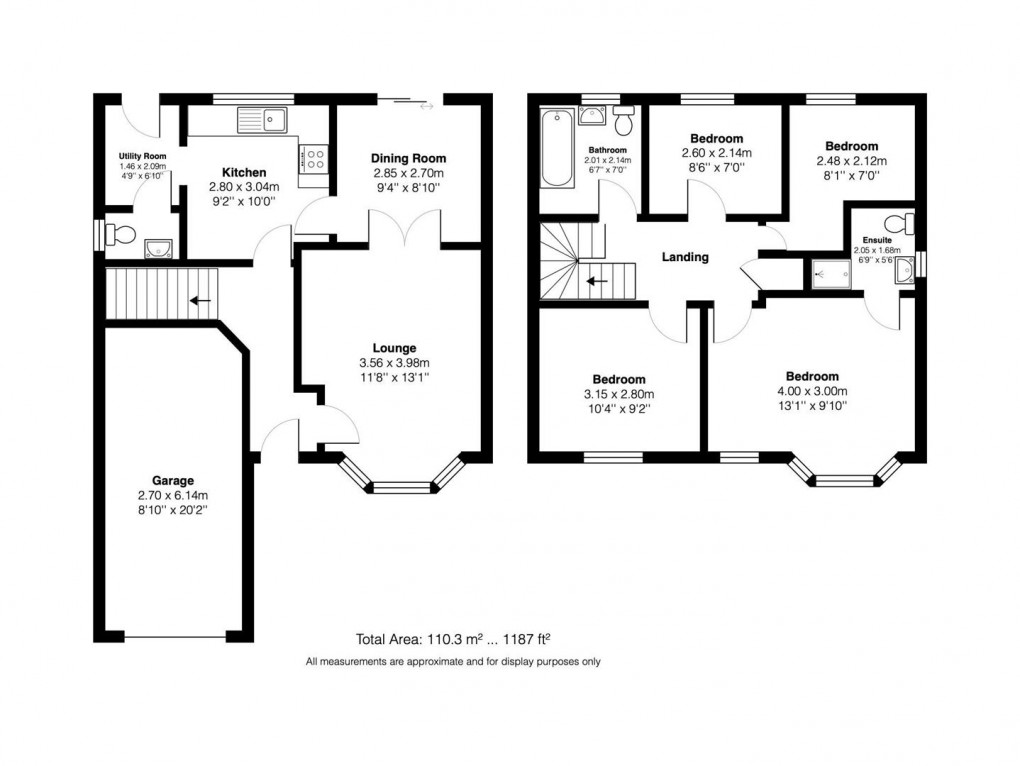 Floorplan for BPC00759 Nightingale Rise, Portishead, BS20