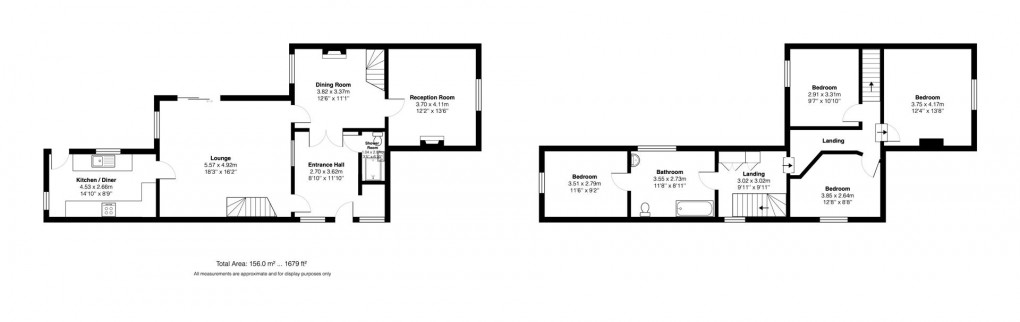 Floorplan for Court Road, Oldland Common, BS30