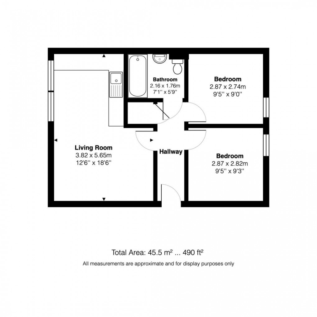 Floorplan for Midland Mews, Waterloo Road, BS2