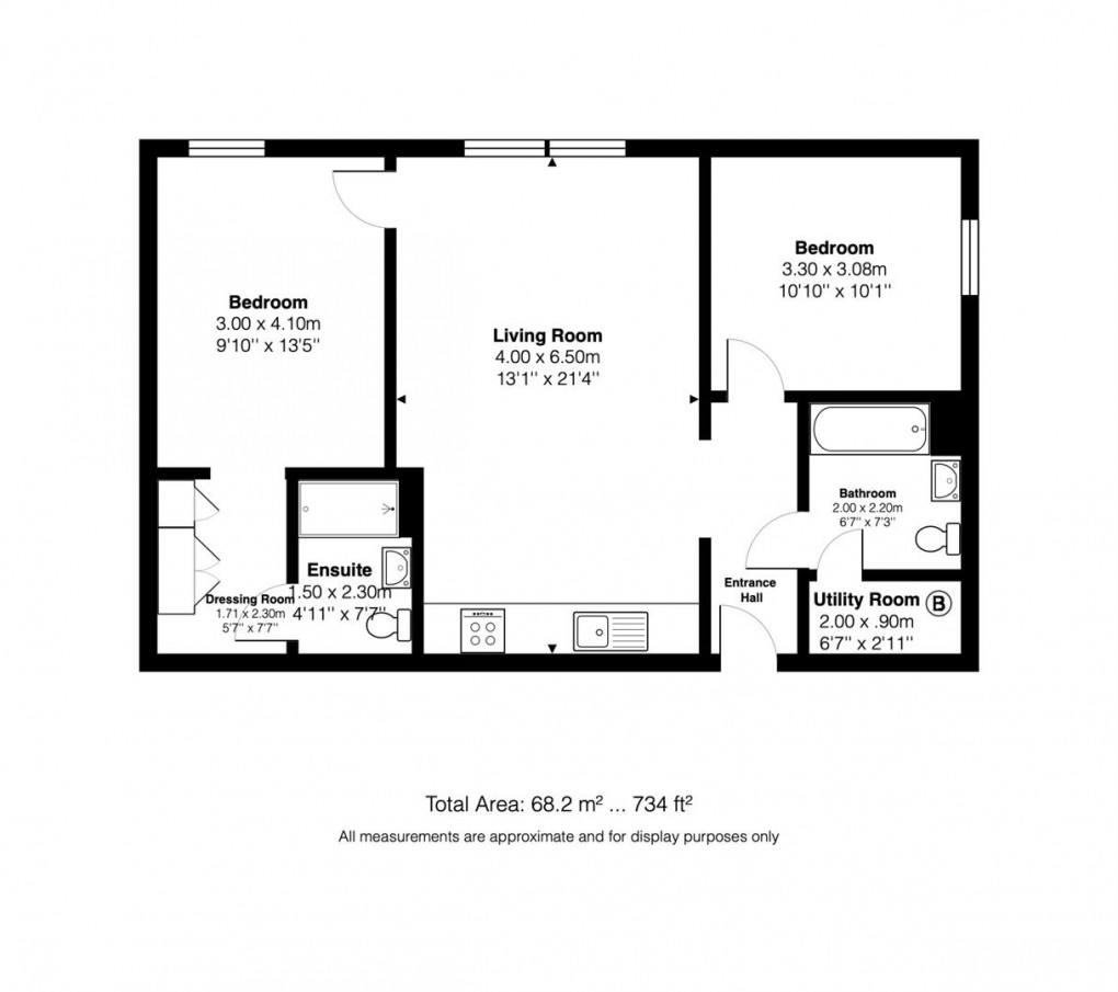 Floorplan for Copper Building, Lake Shore Drive, BS13